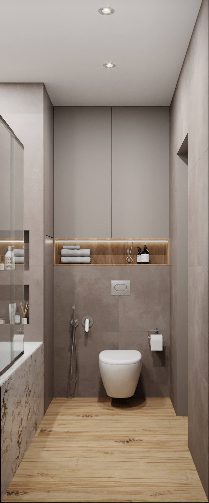 Квартира 60 м. кв. Современный стиль. Студия Дизайна интерьера Tsvetdesign. Дизайнер в Санкт-Петербурге