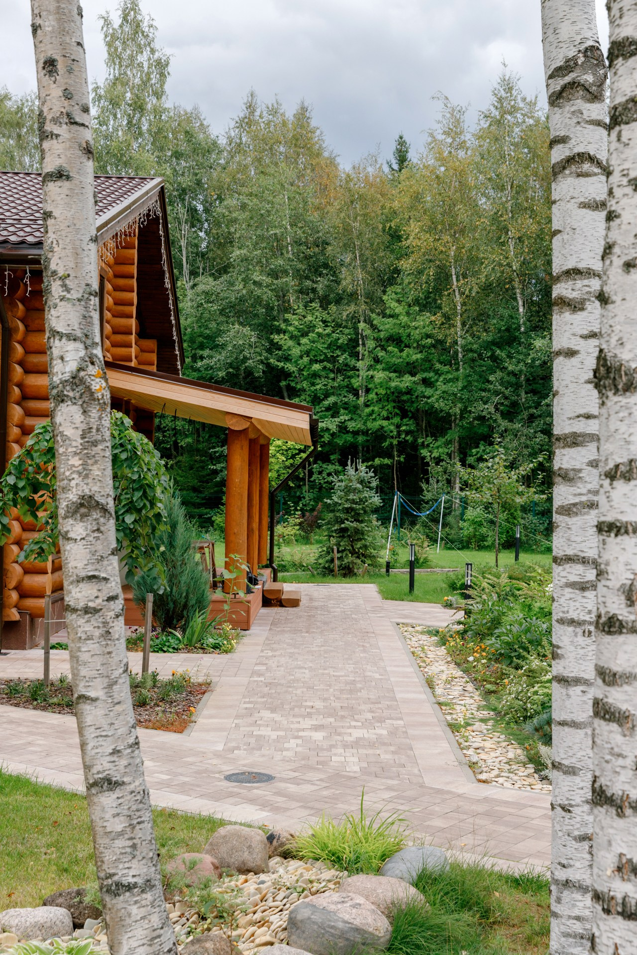 Загородный дом. Ландшафтный дизайн. Репортажный фотограф в Санкт-Петербурге Жолудев Владислав