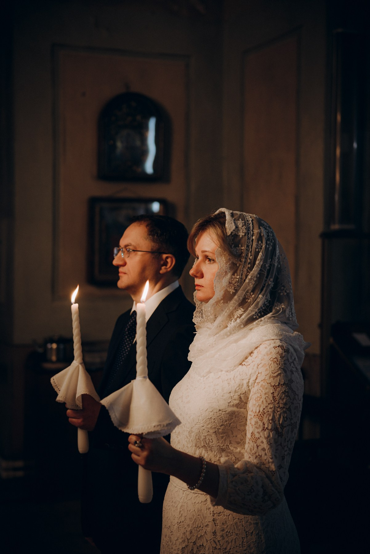 Алексей и Екатерина. Венчание. Фотограф Алексин, Тула