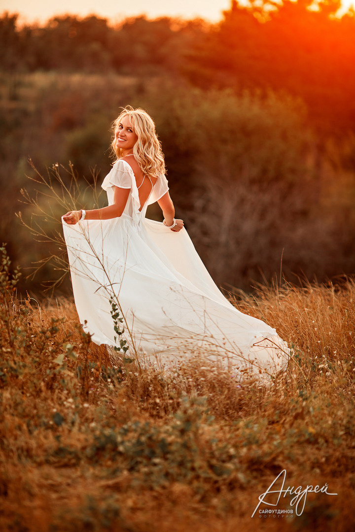 Семейная закатная фотосессия. Свадебный и семейный фотограф в Ростове-на-Дону. Андрей Сайфутдинов