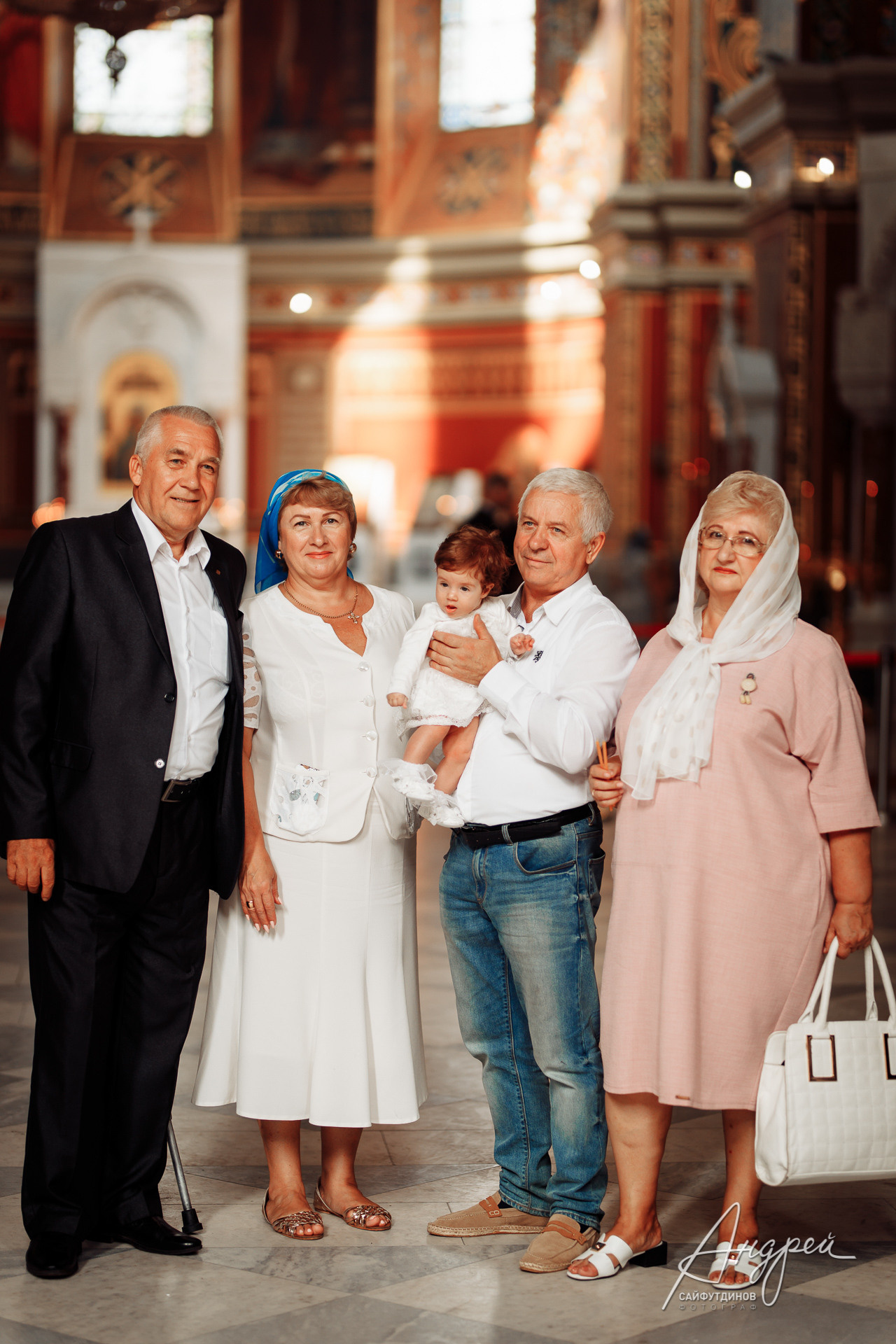 Крещение Анастасии. Новочеркасский Собор. Свадебный и семейный фотограф в Ростове-на-Дону. Андрей Сайфутдинов