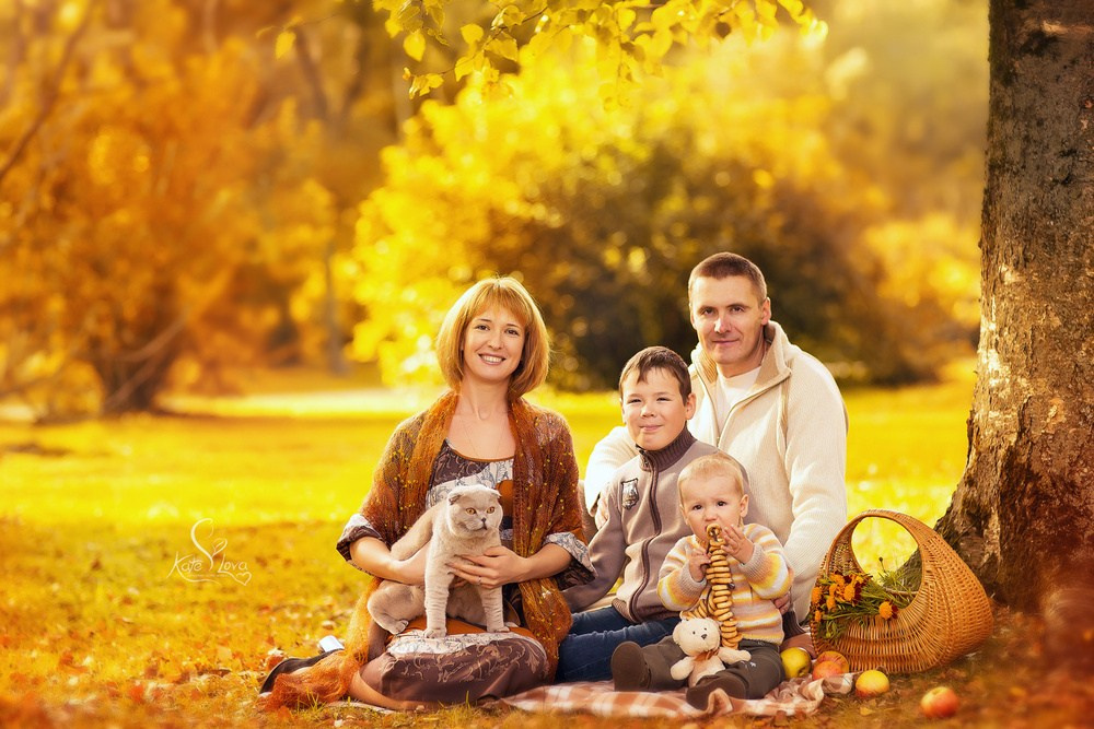 Осенние истории. Детский и семейный фотограф в Москве Катерина Орлова