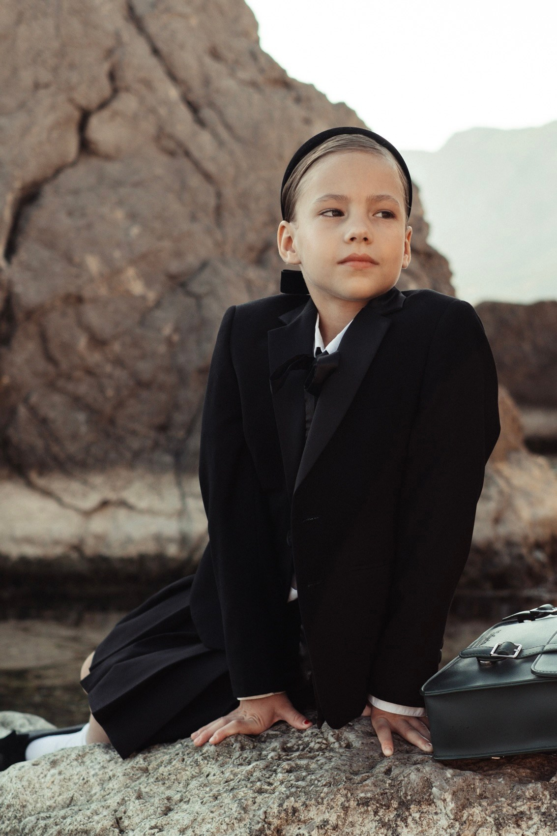 Первоклассница. Съёмки для брендов в Крыму / Стилист / Продюсер / Женя Мамай