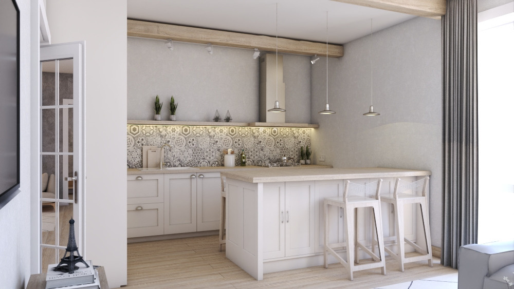 Дизайн интерьера кухни, столовой, гостиной. Дизайн квартиры, дома в Екатеринбурге, Москве, Челябинске. Авторский надзор. Выезд дизайнера на замеры