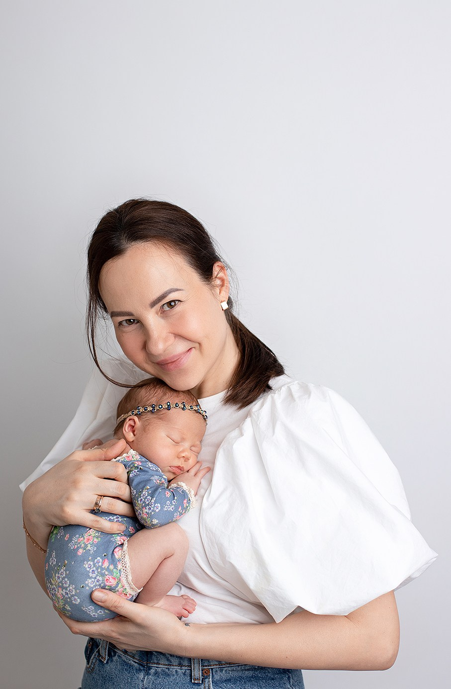 Newborn съёмка Екатерины. Фотограф новорождённых и малышей до года в Москве и Московской области