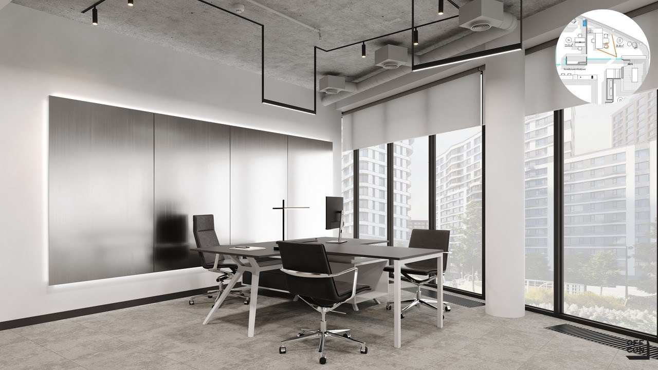 Офис ЦЭБ. Архитектура и интерьер