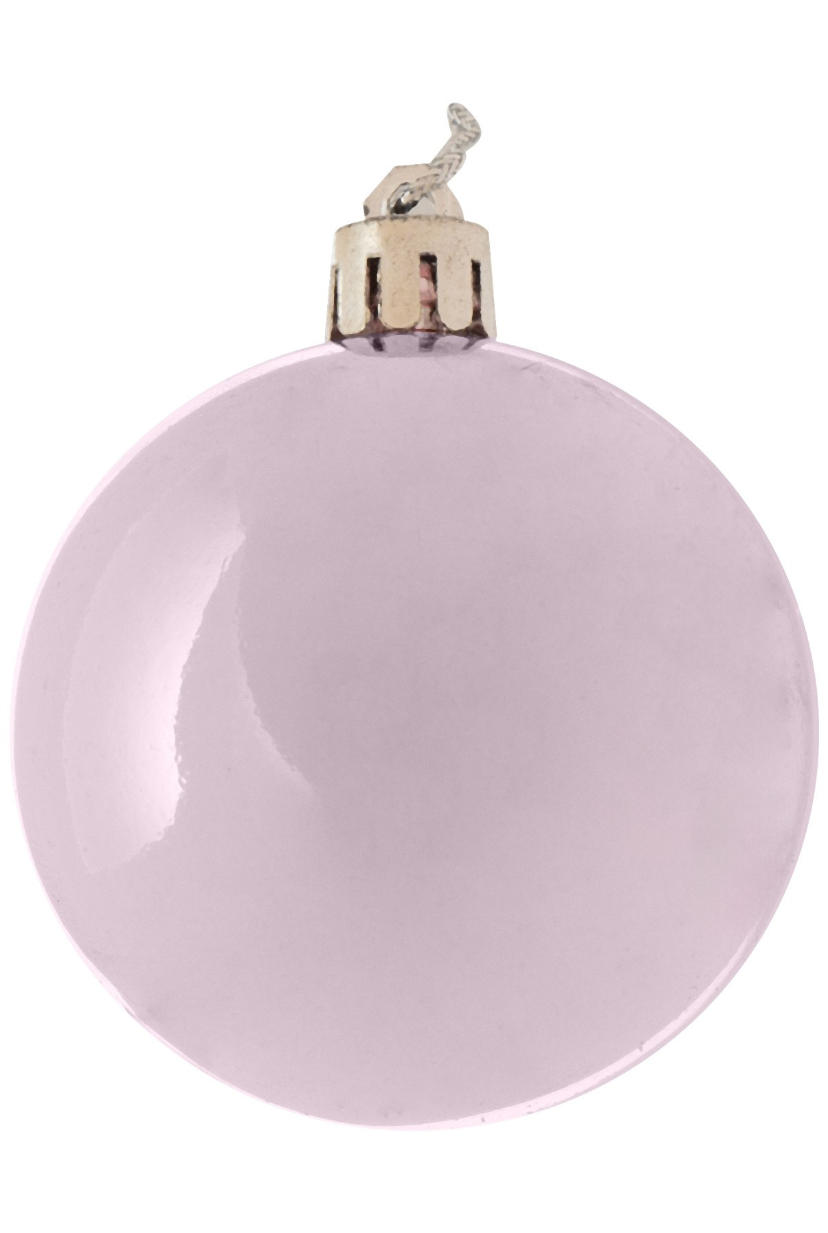 Шар глянцевый розовый