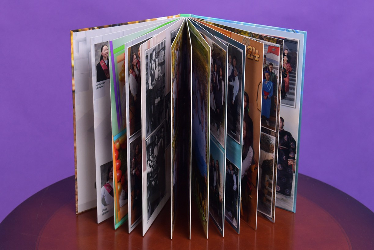 Фотокнига «Осень 10». Фотоальбомы для выпускников в Кызыле и республике Тыва