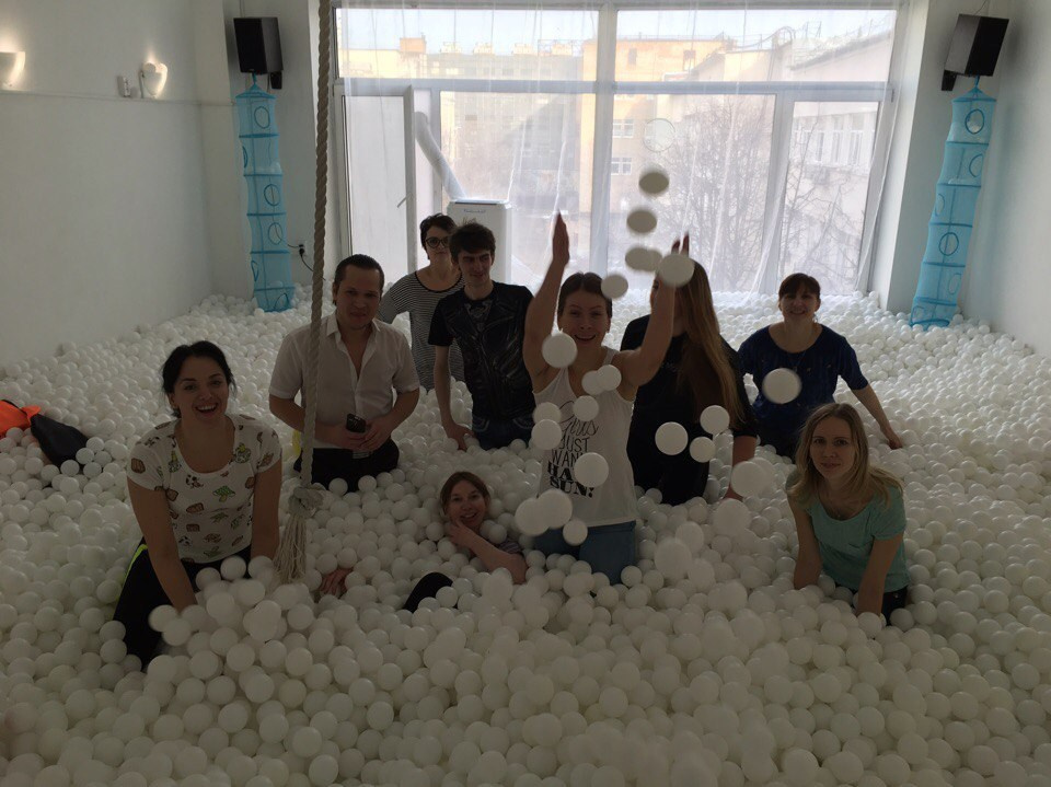 Сухой бассейн H2Ball |12.03.2017. Галерея Фантим