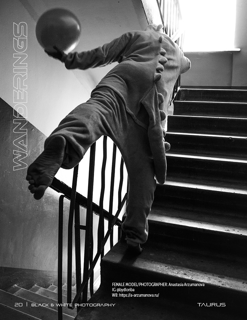 Taurus magazine. Настя Арзуманова, фотограф