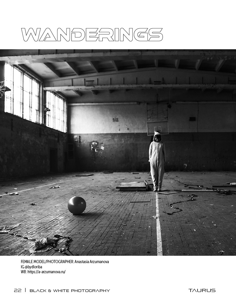 Taurus magazine. Настя Арзуманова, фотограф