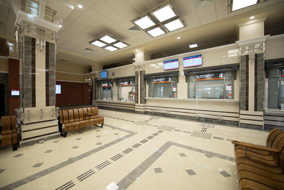 Железнодорожный вокзал в Бердске. Фотограф Сергей Сергеев