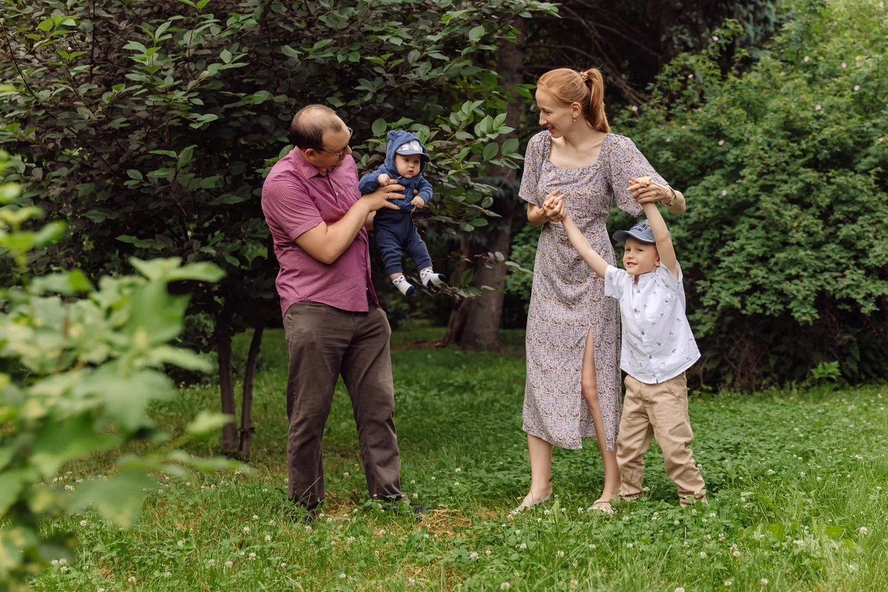 Прогулка в парке. Фотограф Евгения Улаз