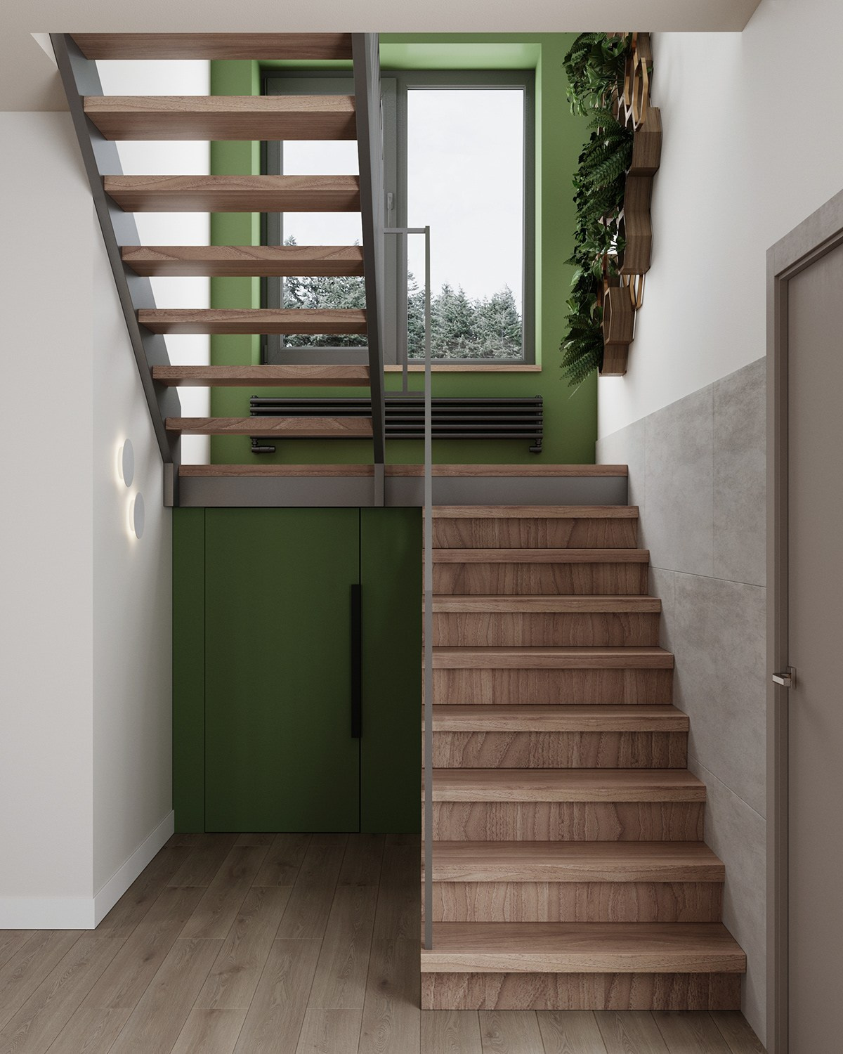 Визуализация дома 78 m². Заказать 3d визуализацию интерьеров — Дарья Веденёва