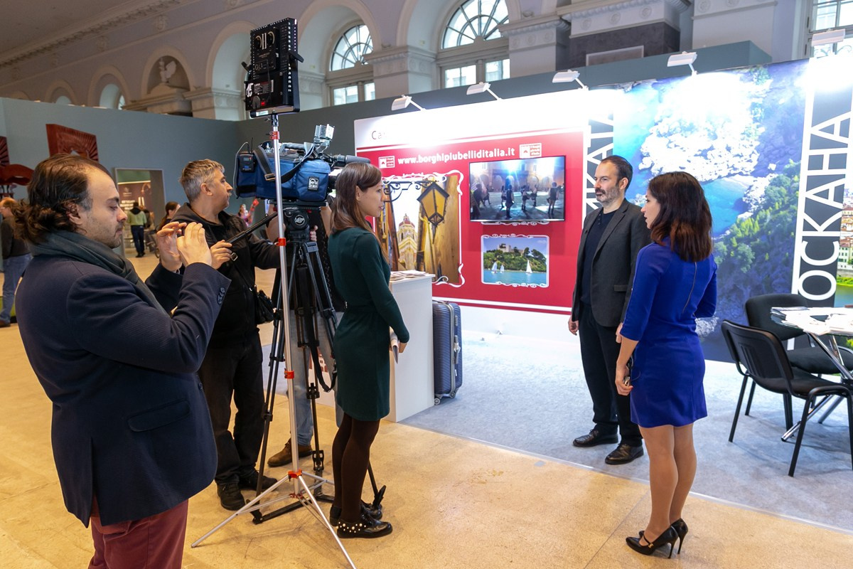 Международная выставка «Здравствуй, Италия!», Москва, Манеж, декабрь 2018 г. Портретные фотографы в Москве — Анна и Алексей Бородины