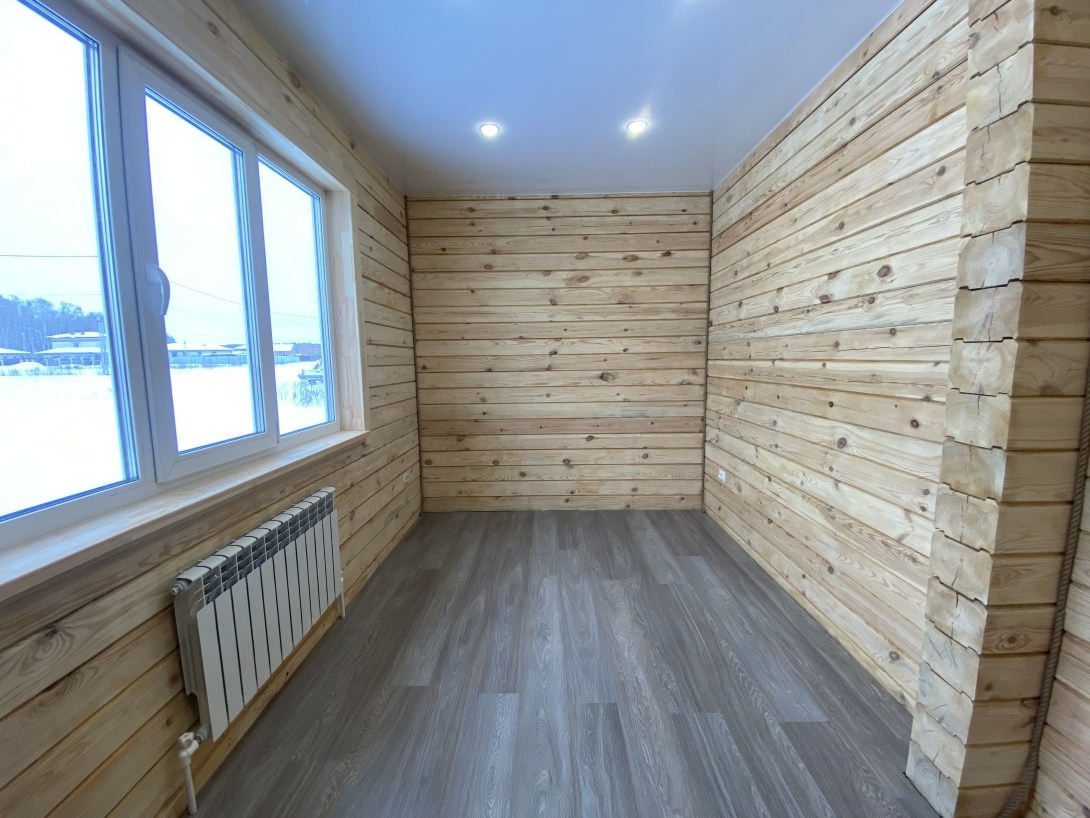 Студия + 3 спальни 119 м². Уральский завод Профилированного бруса в Челябинске