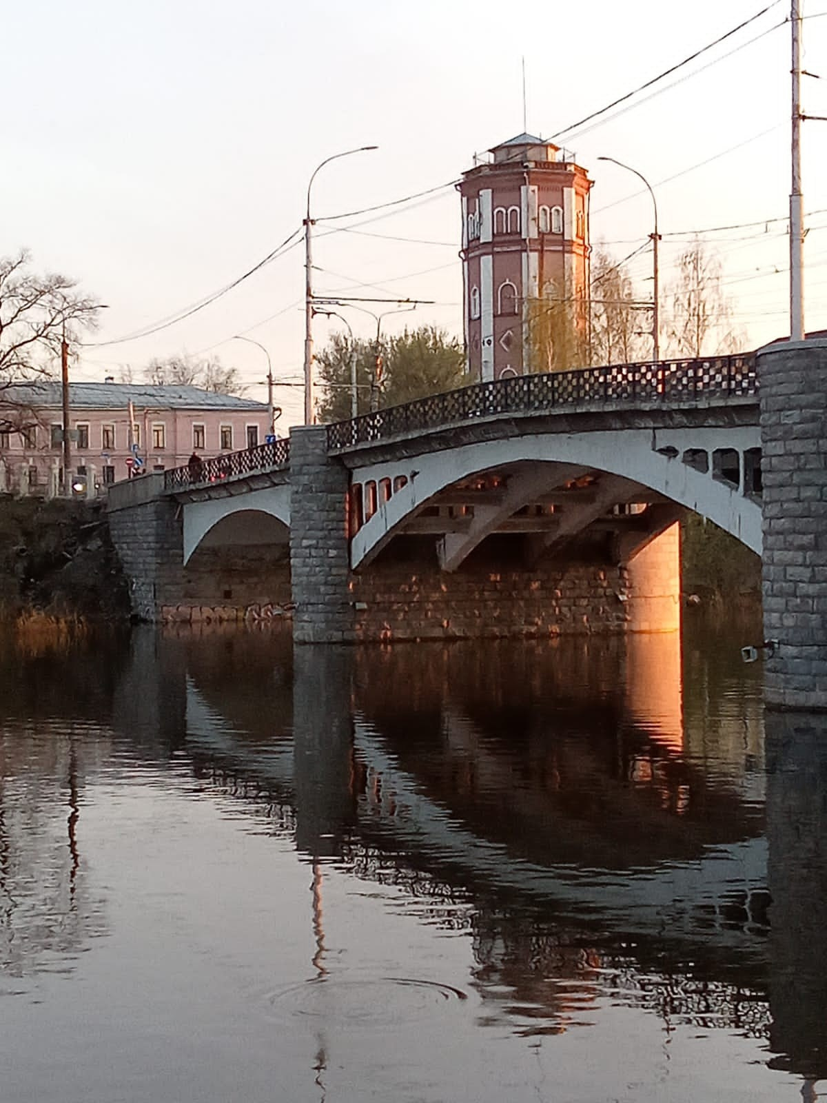 Вологда, прогулка по реке, река, вечер, теплоход, экскурсия, мост