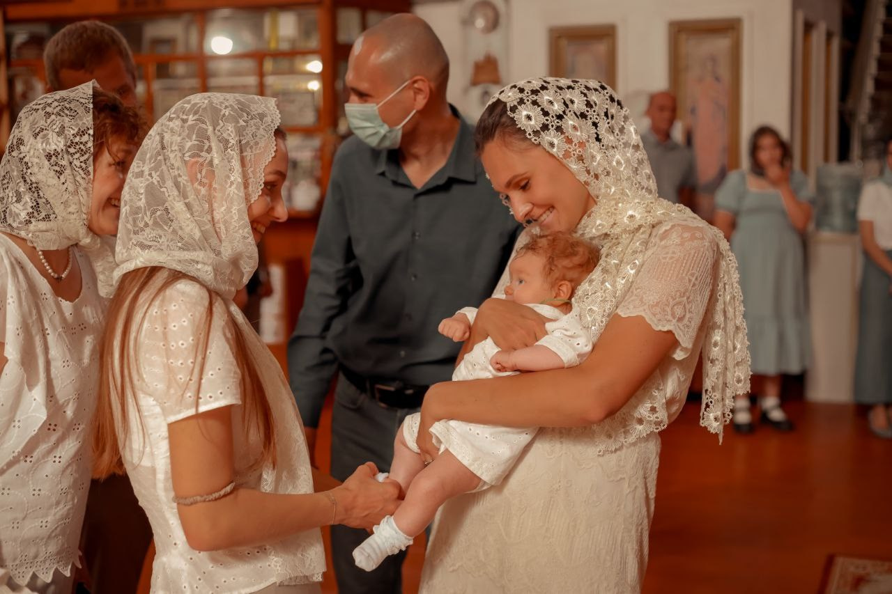 Таинство Крещения. Семейный и Детский фотограф в Краснодаре Дарья Насаченко