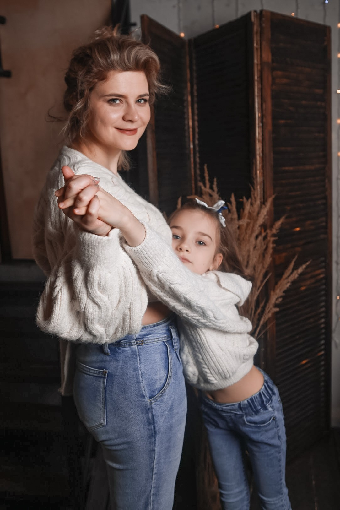 Людмила с мужем и дочкой. Семейный фотограф в Москве и МО Варвара Шаранова