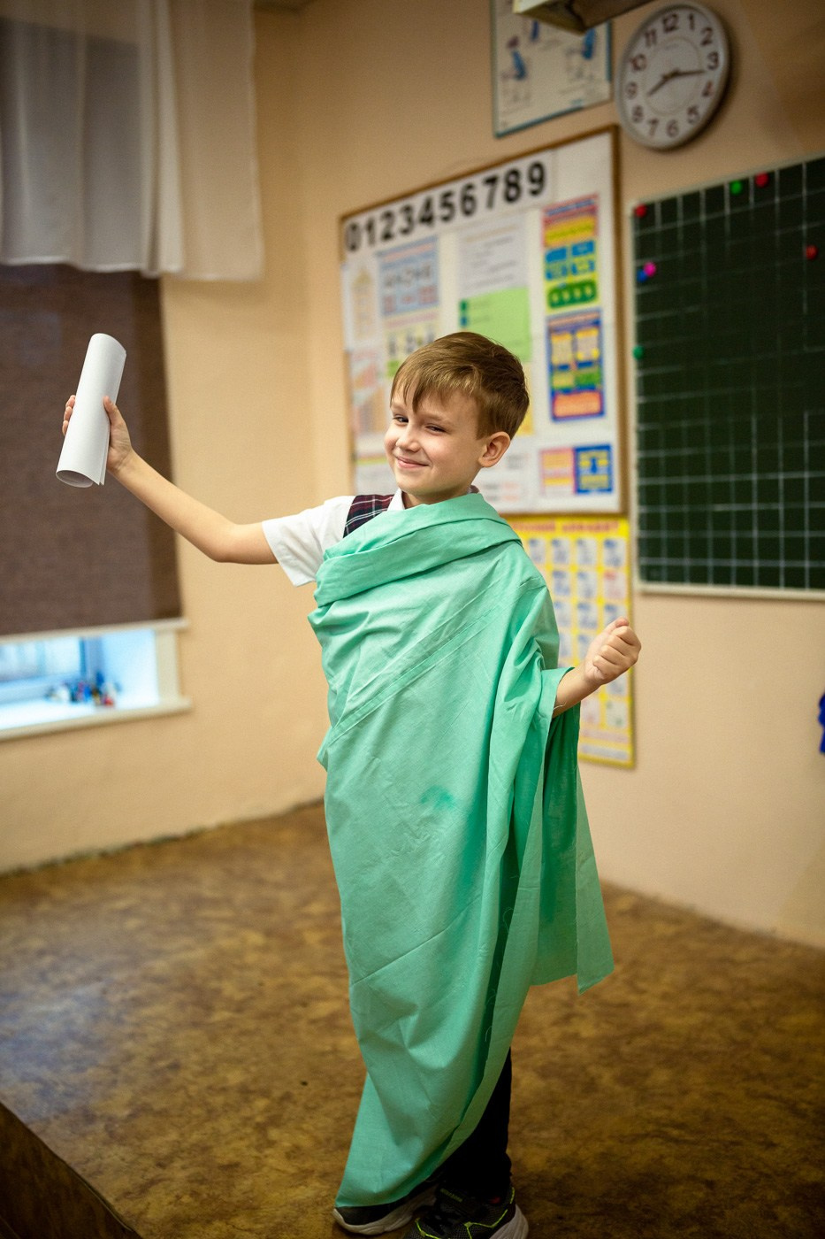 Уроки в школе. Андрей Кровлин — фотограф в Славянке