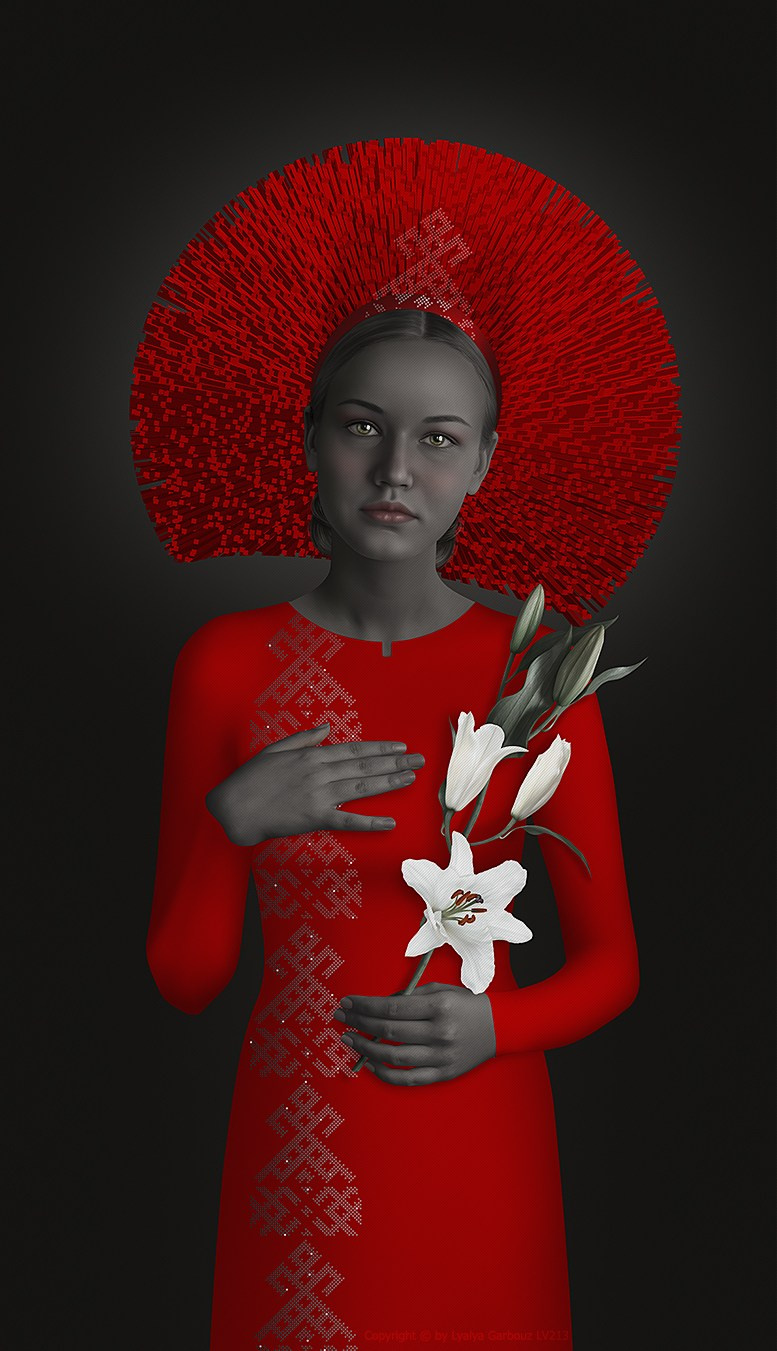 ㄹ7.5 2022-2023, original 90x140 cm, digital print, acrylic + prints of camera jpeg 10x10 cm on 20x30 cm, digital print on archival paper + certificate of authenticity. This work is made to order in a single art piece.