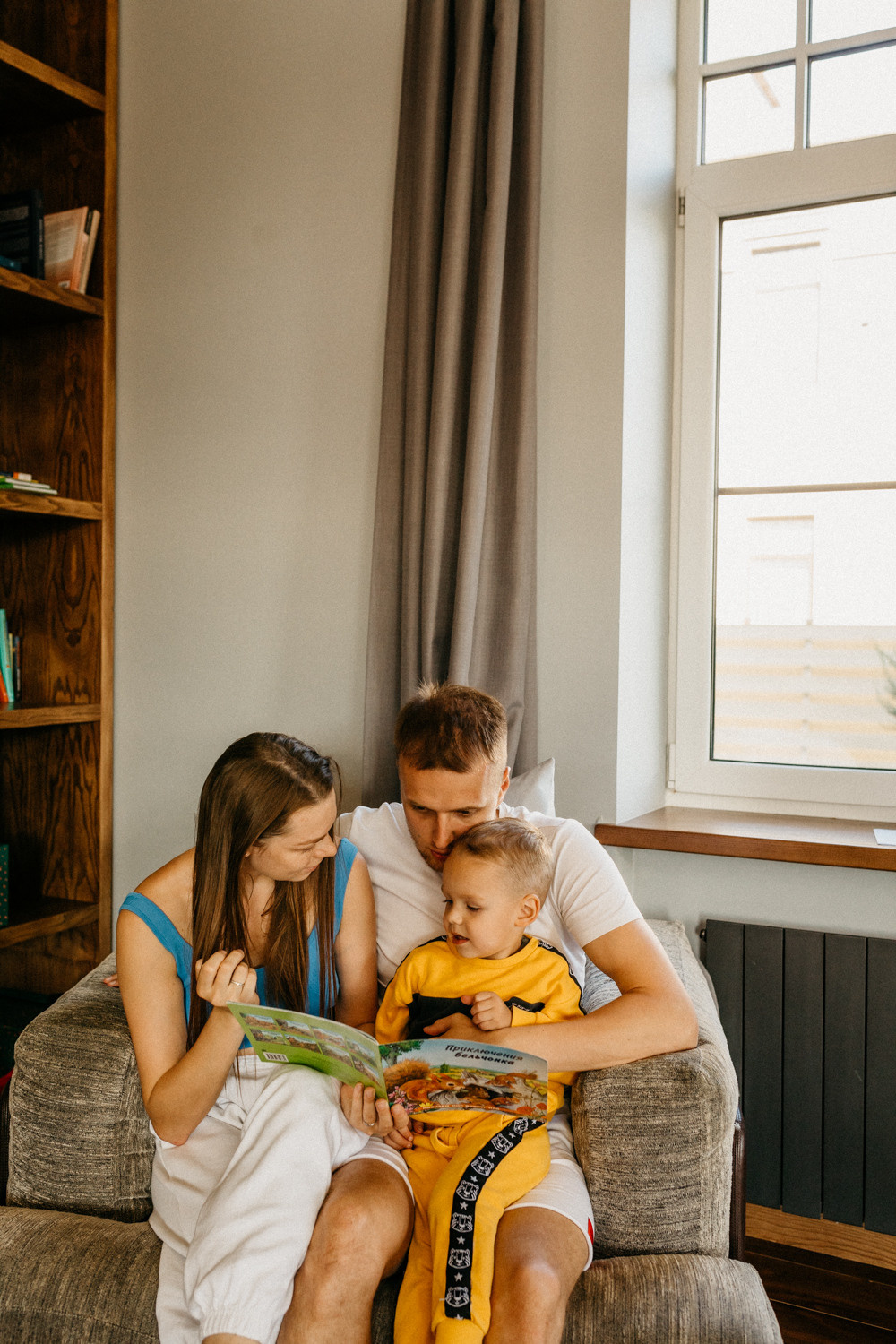 Саша, Рома и Максим. Домашняя фотосессия. Семейный фотограф Маша Тимофеева | Москва