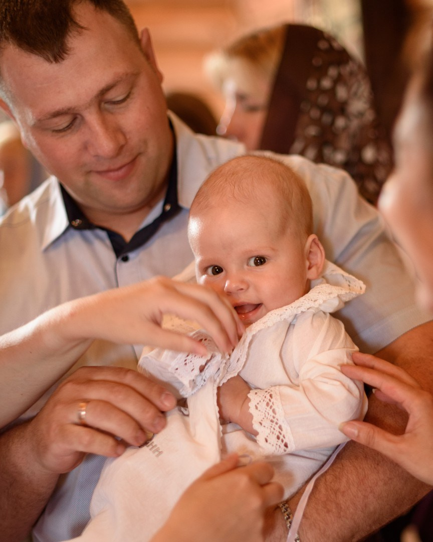 Таинство Крещения (репортажная съемка). Moscow_CPC