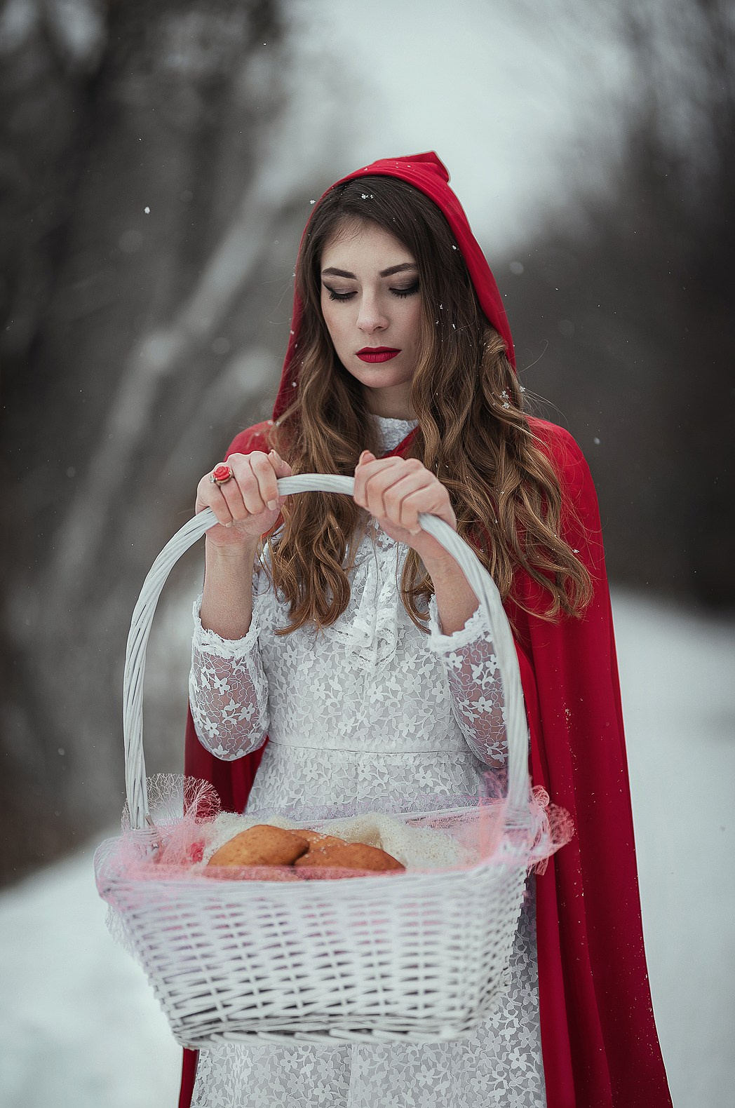 Красная шапочка. Свадебный и семейный фотограф в Туле Ксения Сильвер