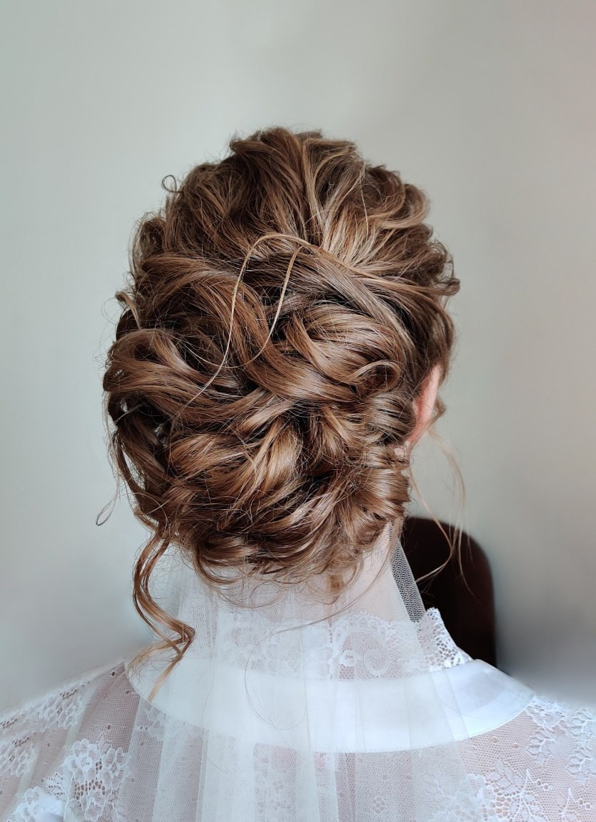 Свадебные прически. Свадебный стилист Москва