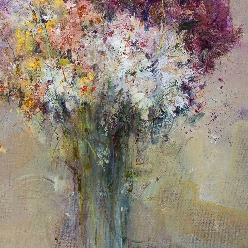 Букет. Художник Александр Каверин