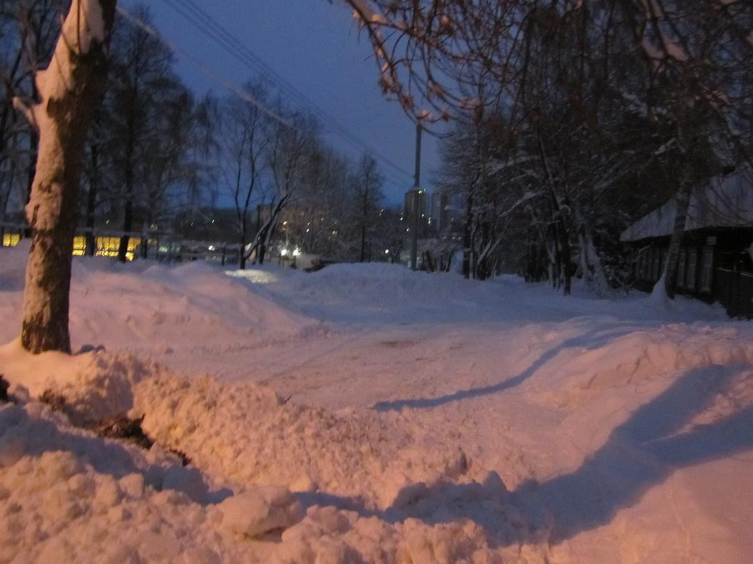 Темнота в четвёртом часу вечера