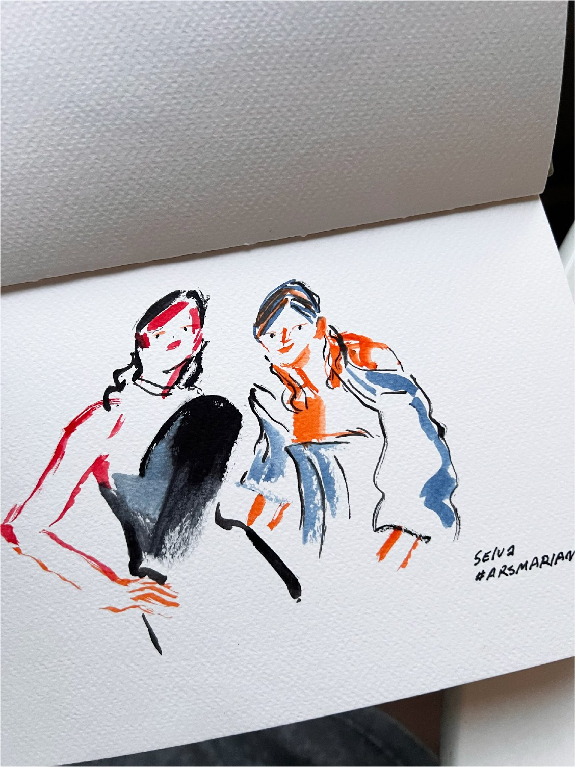 Selva. Фэшн иллюстратор из Москвы Власенко Мария