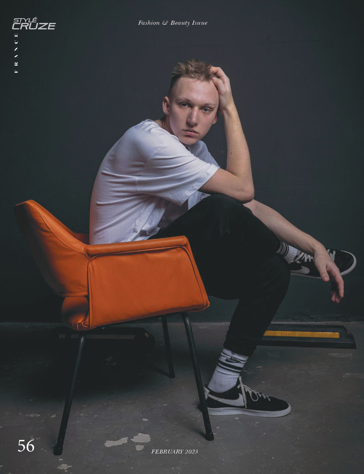 Богдан в STYLÉCRUZE France Paris, France. Фотосессия в Спб в студии, фотограф Панютина Марина