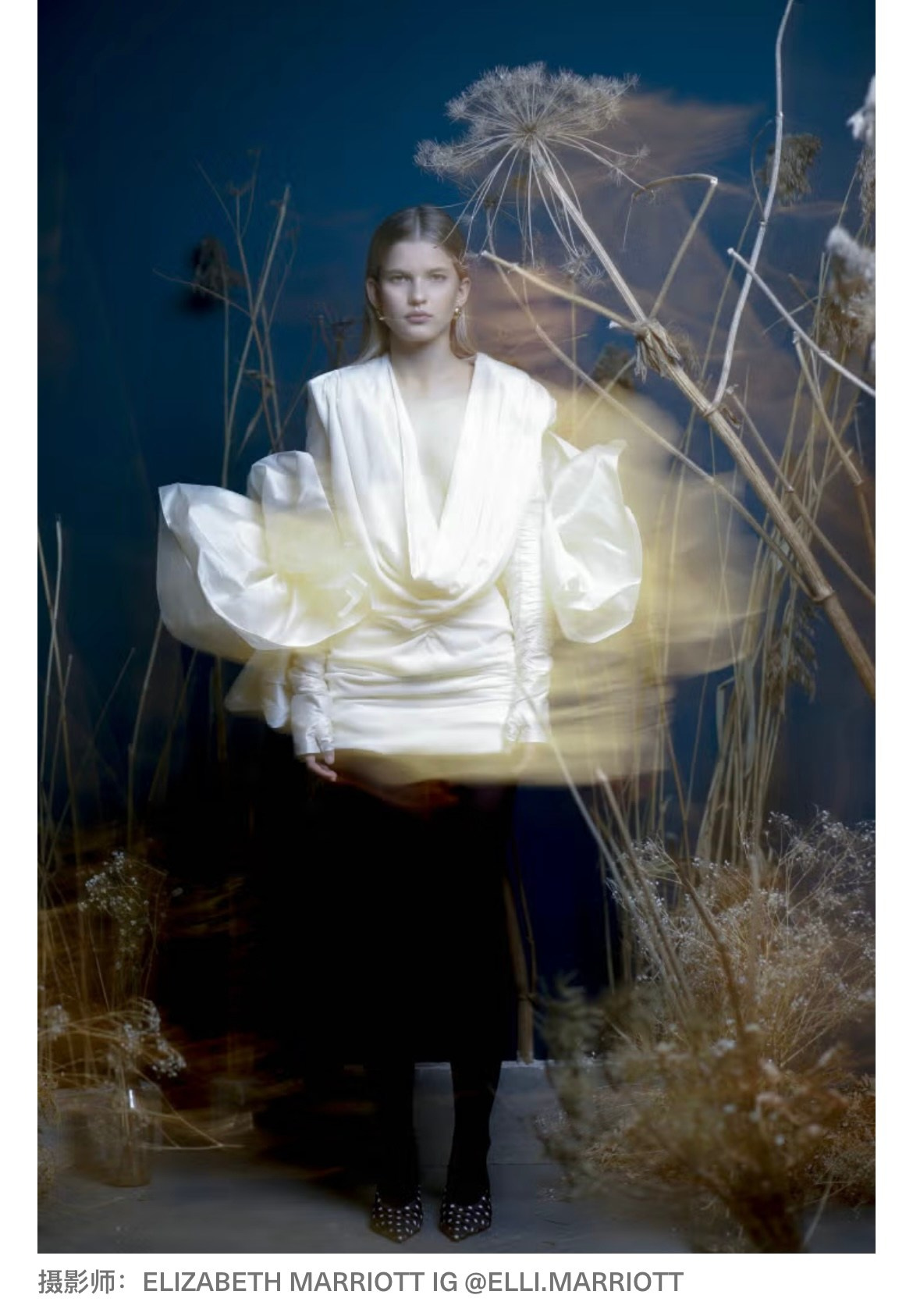 Elle China online. Elizabeth Marriott