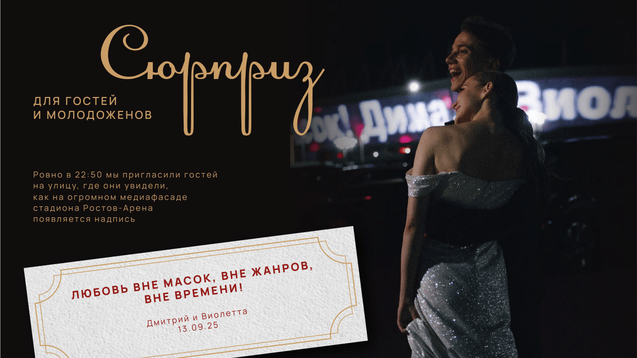 Приятно познакомиться. Организация свадеб и корпоративов До Мурашек Ростов-на-Дону