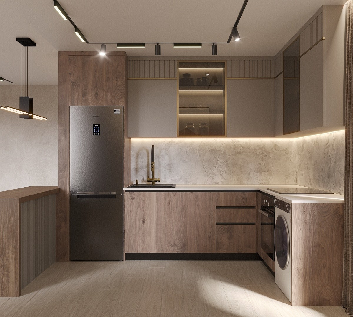 Кухня, кухня-гостиная. Главная