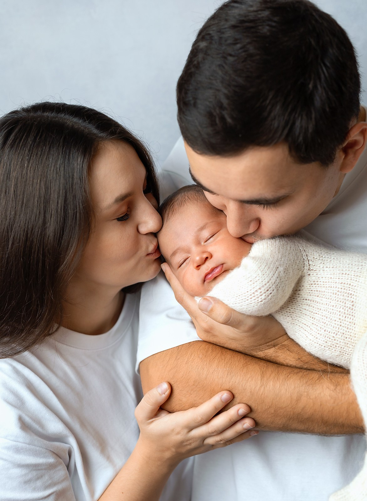 Семейные кадры. Фотограф новорождённых в Казани Нейля Гильмутдинова ньюборн
