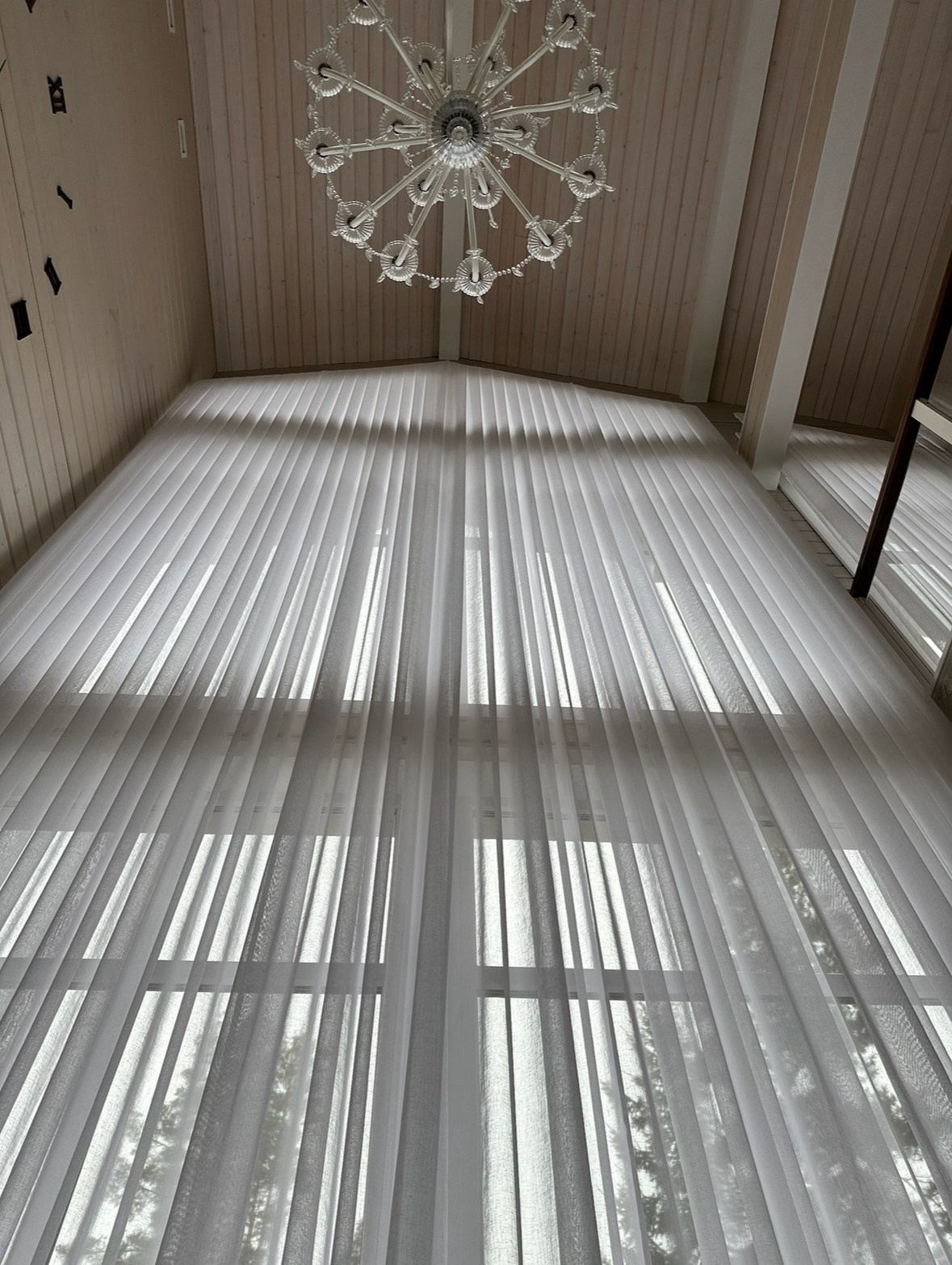 Шторы на нестандартные окна, пошив под заказ