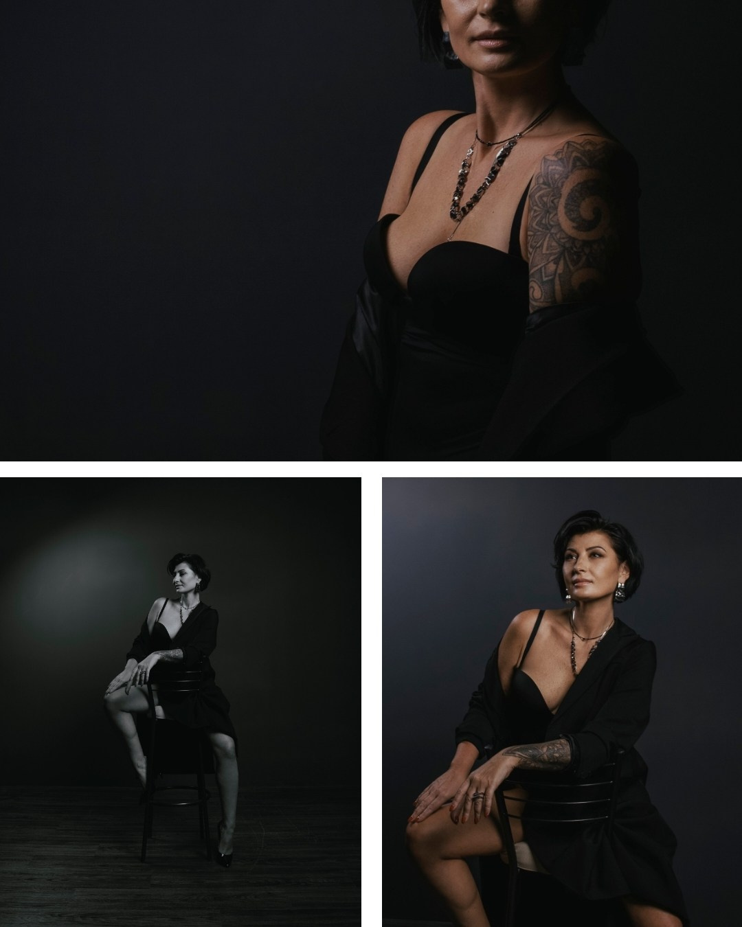 сексуальная фотосессия зрелой женщины