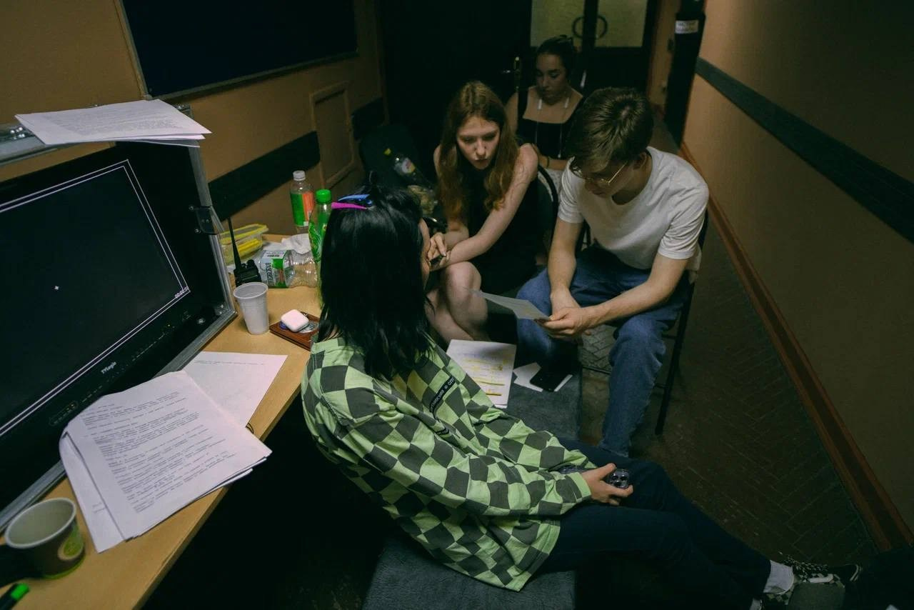 Архивные фото. Режиссёр и актриса Тася Малькова