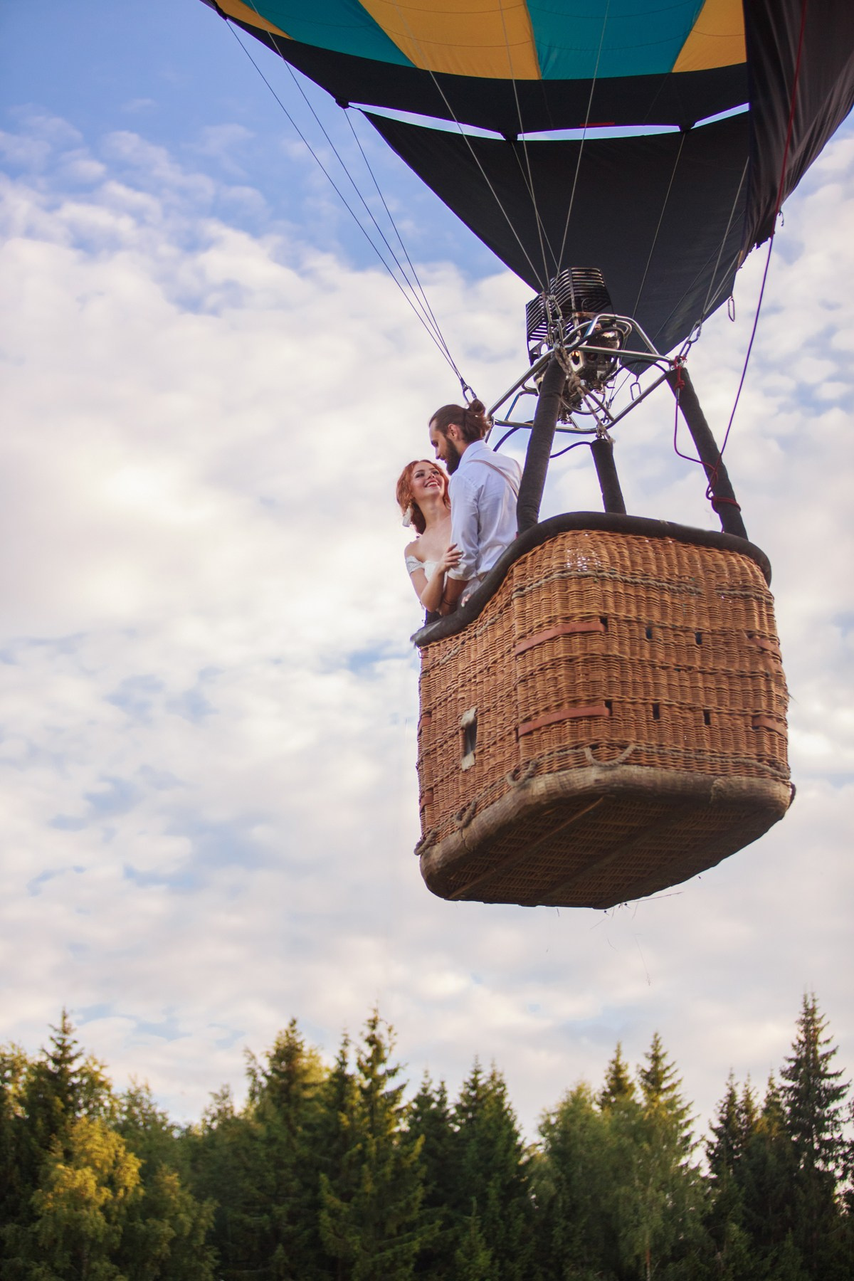На большом воздушном шаре. Семейный и детский фотограф в Москве Мария Быкова