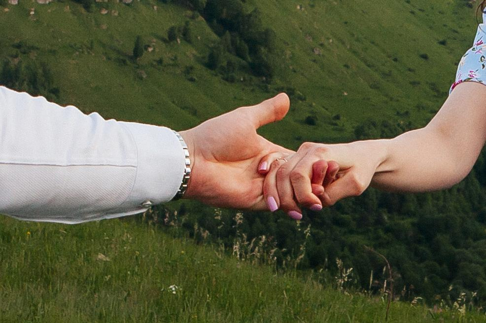 Предложение руки и сердца — Березовское ущелье Кисловодск. Фотограф Ставрополь Пятигорск Елизавета Дарина