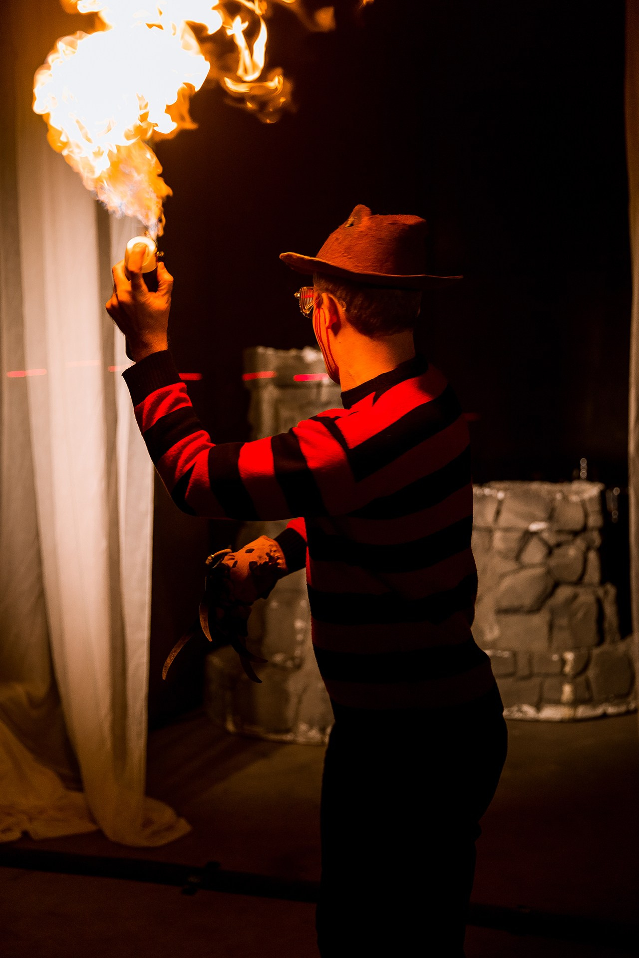 Freak Party Halloween. Katerina Schastlivaya