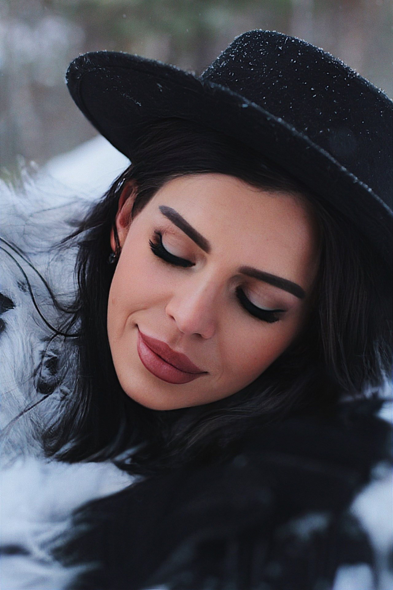 Марина. Проект Winter. Фотограф Пирумян Анна. г. Сургут, г. Воронеж