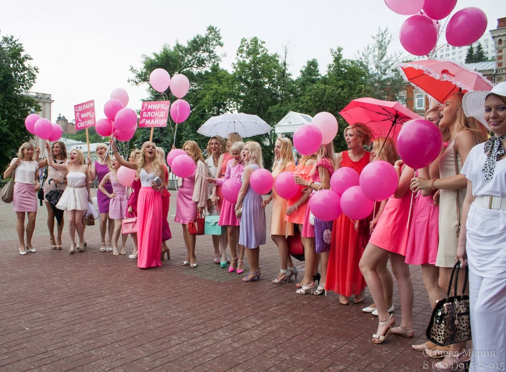 Парад блондинок. Детский и семейный фотограф, фотограф мероприятий Нижний Новгород