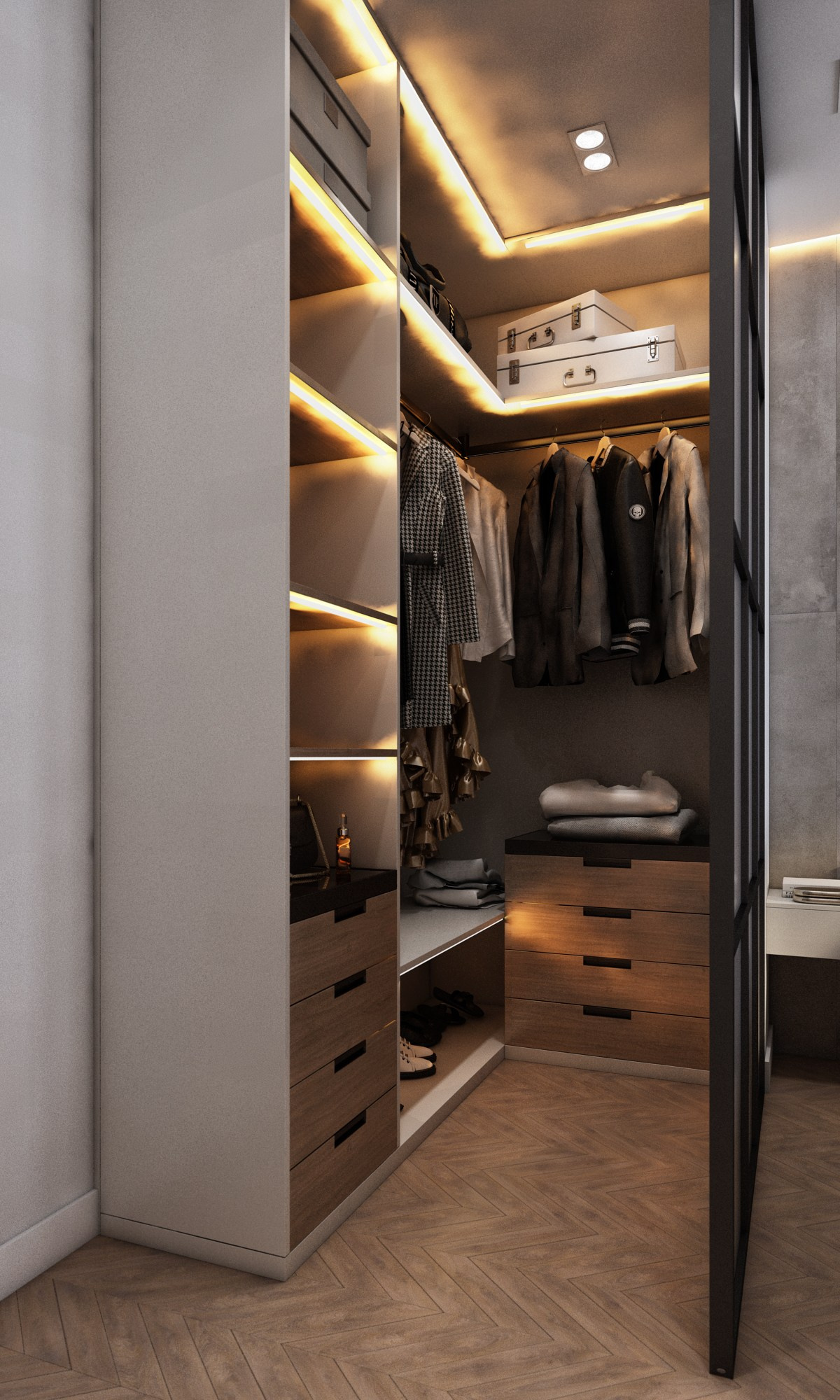 Стильная квартира ЖК Садовый квартал г. Владивосток. Дизайн-проекты жилых и общественных пространств во Владивостоке