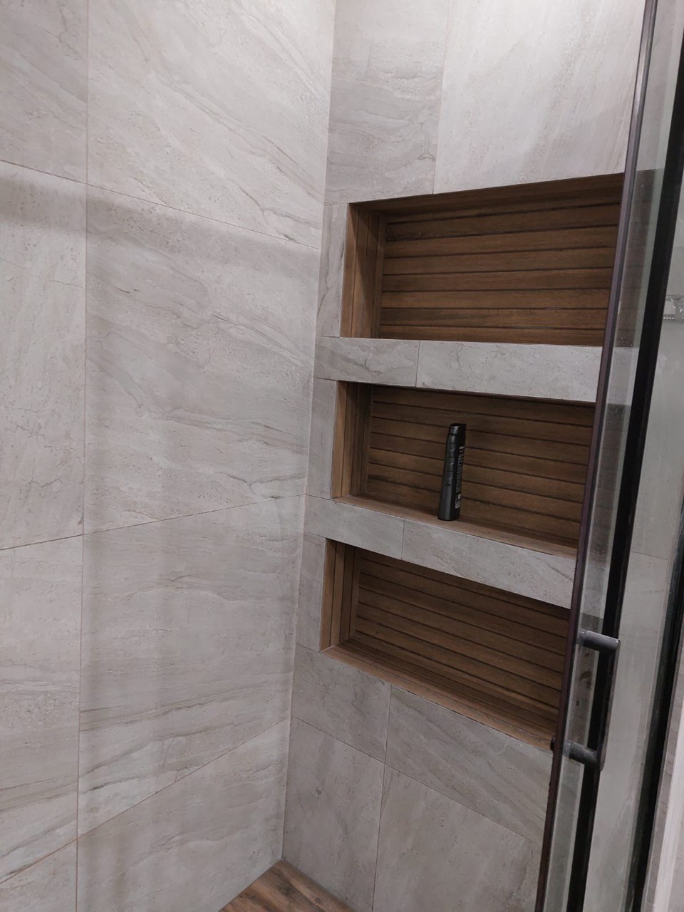 Ванная комната (Высокогорский р-н ТСН Семиозерские сады). Ремонт санузла, туалета, ванной под ключ в Казани. Укладка плитки