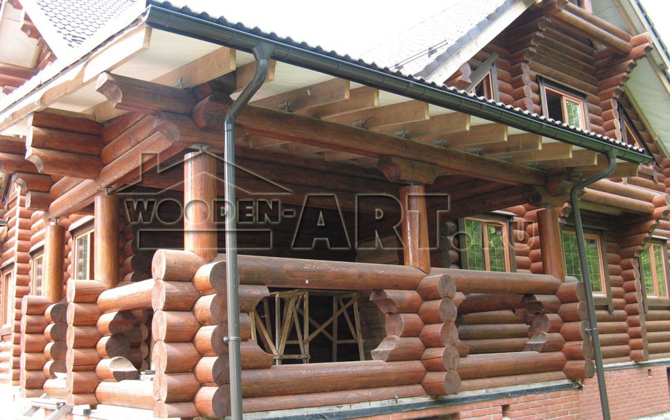 «Щелково» 327 кв. м. Проекты деревянных домов