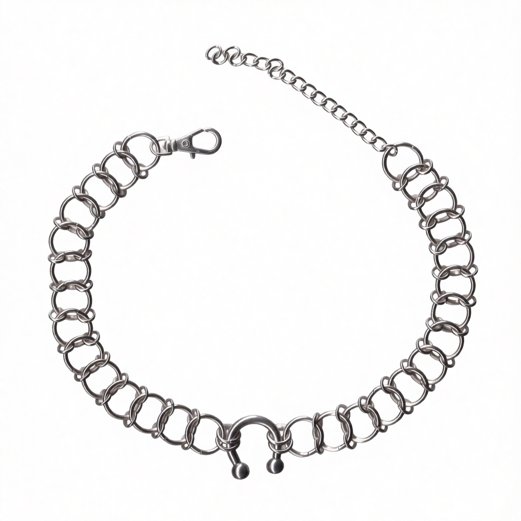 Чокеры из кольчуги. Украшения из кольчуги в Москве Соня Спросонья