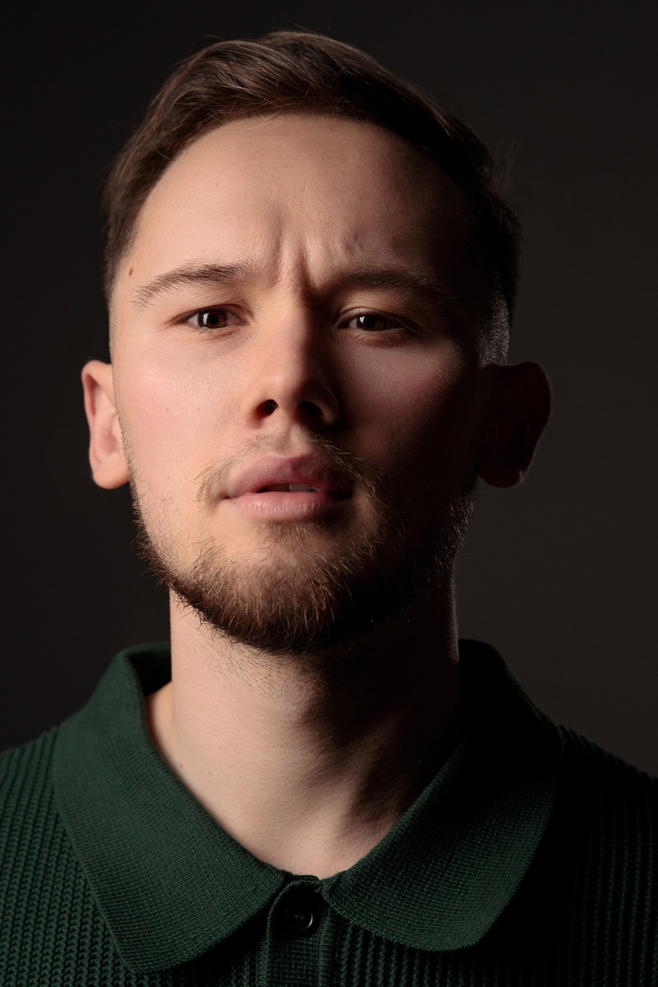 Мужской портрет. Фотограф Александр Калинин